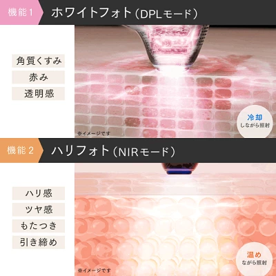 ミライワン　ホワイトフォトとハリフォト